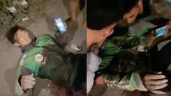 Video: Tài xế Grab bị đâm nhiều nhát ở Hà Nội