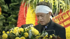 Video: Bài phát biểu xúc động của con trai nguyên Tổng bí thư Lê Khả Phiêu trong lễ truy điệu