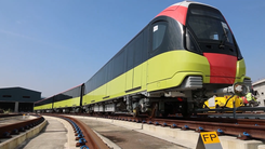 Video: Cận cảnh đoàn tàu của metro Nhổn - ga Hà Nội sẽ chạy thử vào 12-2021