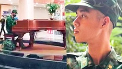Video: 'Bất ngờ' tiếng đàn Tiêu Nghĩa Phong ở sảnh Bệnh viện Quân y 175