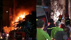 Video: Cháy nhà trong đêm làm 1 người tử vong, 4 người bị thương ở quận Tân Phú