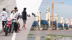 Video: Giới trẻ rủ nhau check-in ‘siêu cống thủy lợi’ ở Kiên Giang