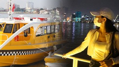 Video: Buýt sông vào ban đêm ở TP.HCM chính thức hoạt động từ 10-12