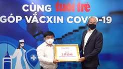 Video: Doanh nghiệp nước ngoài ủng hộ 3 tỉ đồng 'Cùng Tuổi Trẻ góp vắc xin COVID-19'