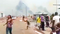 Video: Nổ lớn tại căn cứ quân sự ở Guinea Xích Đạo, hàng trăm người thương vong