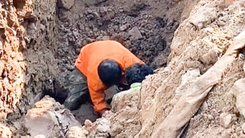 Video: Thực hư việc đào được ‘người dưới lòng đất’ gây xôn xao dư luận ở Hà Nội
