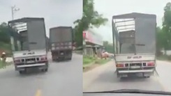Video: Đề nghị xử lý nghiêm khắc xe tải cản đường xe cứu thương gần 10km