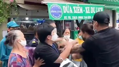Video: Cặp vợ chồng có dấu hiệu say xỉn, gây rối tại chốt kiểm dịch ở Hà Nội