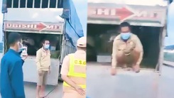 Video: Người mắc COVID-19 vừa khỏi bệnh sợ bị cách ly, trốn trên thùng xe tải để 'thông chốt'