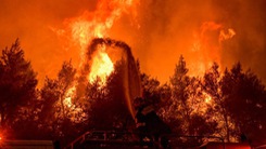 Video: Nắng nóng kỷ lục, hàng nghìn người buộc phải di tản do cháy rừng