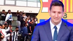 Video: Hàng ngàn người tụ tập ở sân bay Paris gây cảnh náo loạn vì đợi Messi