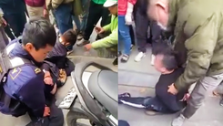 Video: Thực hư clip ‘người đàn ông chặn đầu xe chở tiền để cướp’ ở Hà Nội