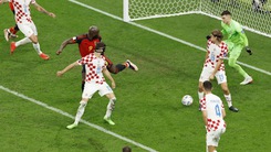 Highlights trận Croatia - Bỉ, Lukaku bỏ lỡ hàng loạt cơ hội khiến Bỉ bị loại khỏi vòng 16 đội World Cup 2022