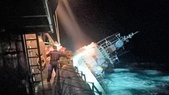 Video: Vụ chìm tàu chiến ở Thái Lan, hơn 20 người còn mất tích, 6 người thiệt mạng