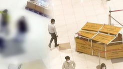Video: Công an điều tra vụ một bảo vệ rơi từ trên cao trong siêu thị nguy kịch