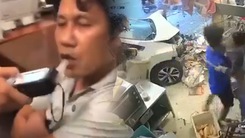 Video: Thông tin về tài xế xe 'điên' lao vào tiệm bánh mì, công an xác định sử dụng cả rượu bia và ma túy