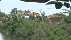 Video: Hiện trường vụ 'cạp' trái phép hàng chục hecta đất, biến ruộng thành ao sâu ở Kiên Giang