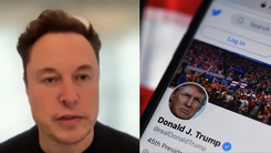 Video: Tỉ phú Musk hứa 'hủy bỏ lệnh cấm vĩnh viễn mà Twitter áp lên ông Trump'