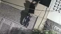 Video: Cận cảnh trộm leo rào lấy rổ Iphone khoảng 400 triệu đồng