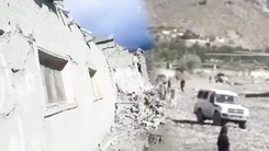 Video: Động đất làm rung chuyển Afghanistan, hơn 280 người thiệt mạng