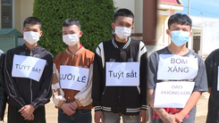 Video: Xử lý 27 thanh thiếu niên mang hung khí đi hỗn chiến ở Gia Lai