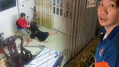 Video: Cướp táo tợn xông vào nhà lấy tiền, vàng, nạn nhân giằng co quyết liệt