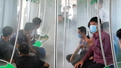 Video: Diễn tập chữa cháy, cứu hộ, cứu nạn trên đường sắt Cát Linh - Hà Đông
