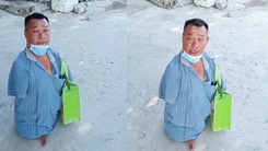 Video: Người đàn ông khuyết tật hai tay, hai chân bị 4 chuyến xe buýt ở Nghệ An ‘ngó lơ’