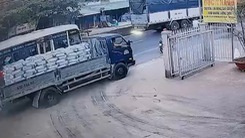 Video: Trích xuất camera xe tải lấn làn tông chết một thượng tá công an đã nghỉ hưu