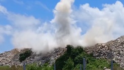 Dân tố nhà máy xi măng ở Kiên Giang nổ mìn, bụi bay mù mịt