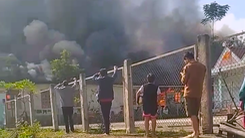 Cháy nhà bán trú ở Sơn La, một học sinh tử vong