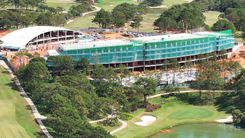 Flycam tòa nhà sân golf Đồi Cù Đà Lạt chiếm tầm nhìn vàng