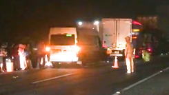 Video: Tai nạn trên cao tốc TP.HCM - Trung Lương, kẹt xe 5 cây số