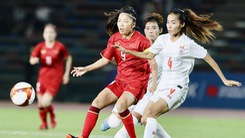 Truyền hình trực tiếp: Chung kết bóng đá nữ Việt Nam gặp Myanmar