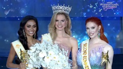 Khoảnh khắc người đẹp Hà Lan đăng quang Hoa hậu chuyển giới quốc tế 2023