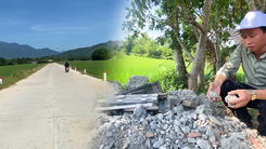 Làm đường kém chất lượng, người dân ở Đà Nẵng yêu cầu đào lên làm lại