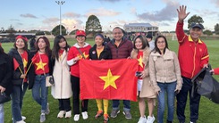 Tuyển nữ Việt Nam được hâm mộ tại New Zealand