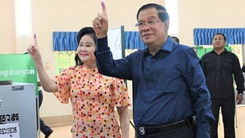 Bầu cử Campuchia: Đảng của Thủ tướng Hun Sen tuyên bố thắng áp đảo