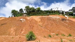 Dừng thi công dự án Thung lũng hoa Đà Lạt  vì nguy cơ sạt lở sườn đồi