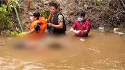 Tìm thấy thi thể bé trai 12 tuổi dưới sông Buông sau 3 ngày mất tích