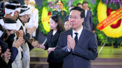 Lễ tang Thượng tướng Nguyễn Chí Vịnh được tổ chức trọng thể theo nghi thức cấp cao