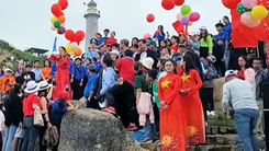 Phú Yên tổ chức lễ chào cờ đầu năm mới 2024 tại danh thắng quốc gia Mũi Điện
