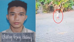 Camera quay cảnh phạm nhân trốn khỏi Trại giam Mỹ Phước, bình tĩnh đi bộ ở Tiền Giang
