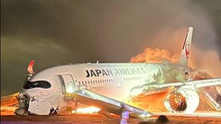 Bảo hiểm sẽ đền bù 130 triệu USD sau vụ cháy máy bay ở Nhật Bản