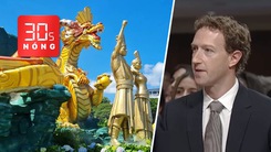 Bản tin 30s Nóng: Linh vật rồng Bình Định có gì lạ?; CEO Facebook Zuckerberg xin lỗi
