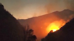 Video cháy rừng ở Sa Pa