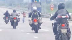 Công an xác minh nhóm người lái mô tô vào cao tốc Nghi Sơn - Diễn Châu, phớt lờ hiệu lệnh