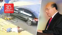 Bản tin 30s Nóng: Hãi hùng ô tô tông người, húc đổ trụ bơm xăng; Bắt cựu chủ tịch Lê Tiến Phương