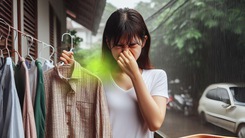 4 mẹo giúp quần áo nhanh khô, tránh mùi hôi trong mùa mưa