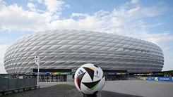 Sân vận động Allianz Arena Munich, nơi Tuyển Đức đấu với Scotland ở trận mở màn Euro 2024